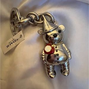 Coach Teddy Bear 🧸 Keychain/Charm
